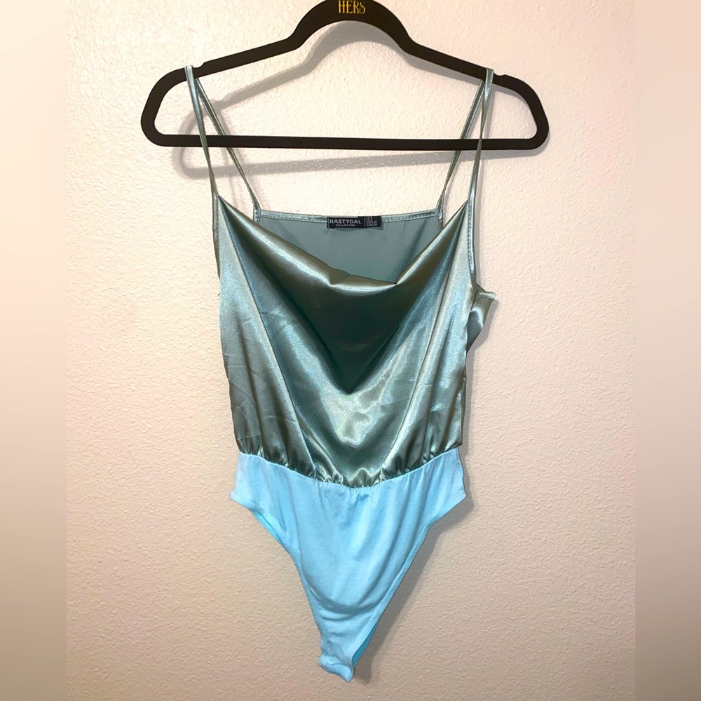 Nasty gal Satin Bodysuit